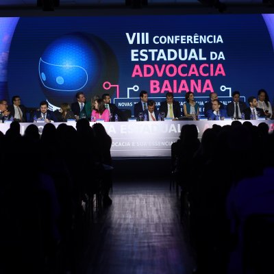 [Abertura da VIII Conferência Estadual da OAB da Bahia - Fotos de Felipe Teles - Dia 02/08]