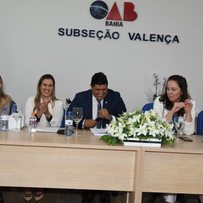 [Solenidade de Entrega de Carteira da OAB-BA na Subseção de Valença]