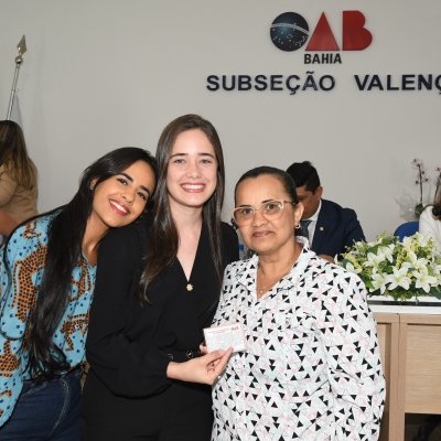 [Solenidade de Entrega de Carteira da OAB-BA na Subseção de Valença]