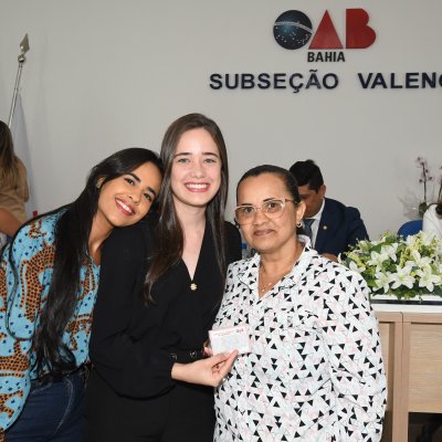 [Solenidade de Entrega de Carteira da OAB-BA na Subseção de Valença]