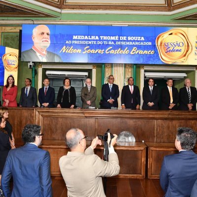 [OAB-BA participa da homenagem a Nilson Castelo Branco na Câmara Municipal de Salvador]