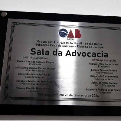 [OAB-BA reinaugura sala da advocacia na comarca de Riachão do Jacuípe ]