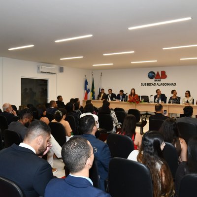 [Inauguração do auditório da Subseção de Alagoinhas ]