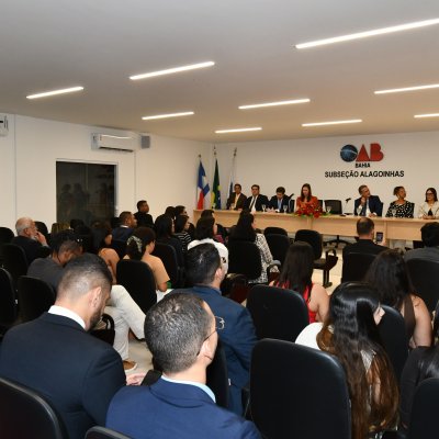 [Inauguração do auditório da Subseção de Alagoinhas ]