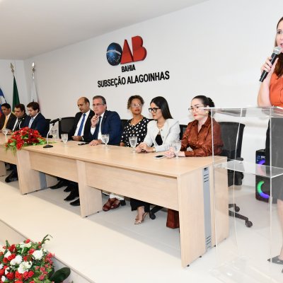 [Inauguração do auditório da Subseção de Alagoinhas ]