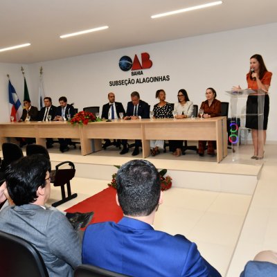 [Inauguração do auditório da Subseção de Alagoinhas ]