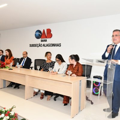 [Inauguração do auditório da Subseção de Alagoinhas ]