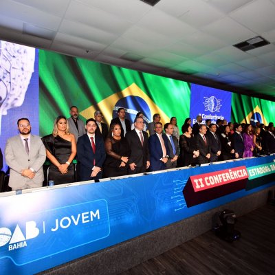 [Abertura da II Conferência Estadual da Jovem Advocacia Baiana no Centro de Convenções Salvador]