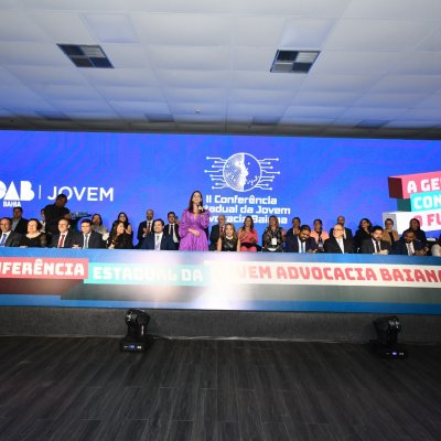 [Abertura da II Conferência Estadual da Jovem Advocacia Baiana no Centro de Convenções Salvador]