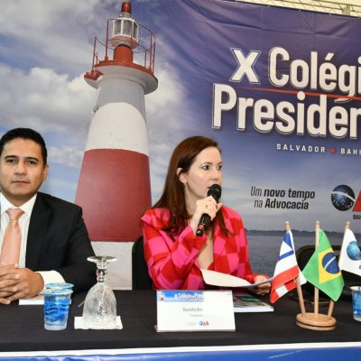 [X Colégio de Presidentes de Subseções da OAB da Bahia no Centro de Convenções Salvador]