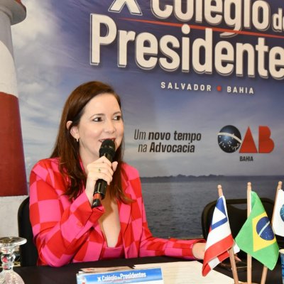 [X Colégio de Presidentes de Subseções da OAB da Bahia no Centro de Convenções Salvador]