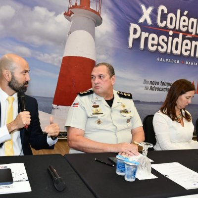 [X Colégio de Presidentes de Subseções da OAB da Bahia no Centro de Convenções Salvador]