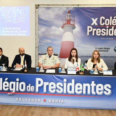 [X Colégio de Presidentes de Subseções da OAB da Bahia no Centro de Convenções Salvador]