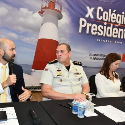 [X Colégio de Presidentes de Subseções da OAB da Bahia no Centro de Convenções Salvador]