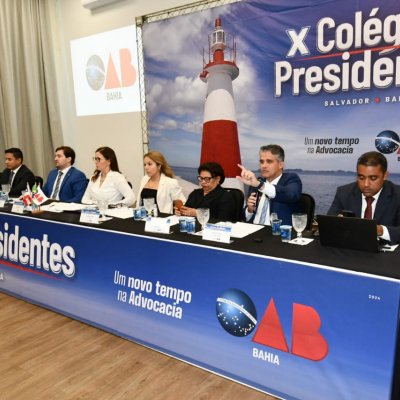 [X Colégio de Presidentes de Subseções da OAB da Bahia no Centro de Convenções Salvador]