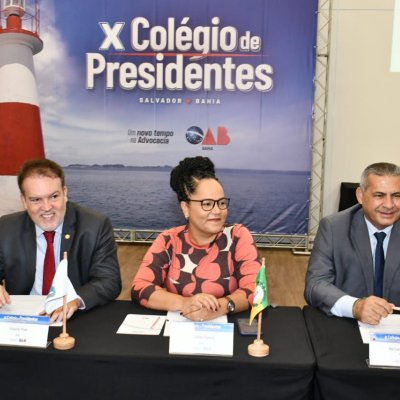 [X Colégio de Presidentes de Subseções da OAB da Bahia no Centro de Convenções Salvador]