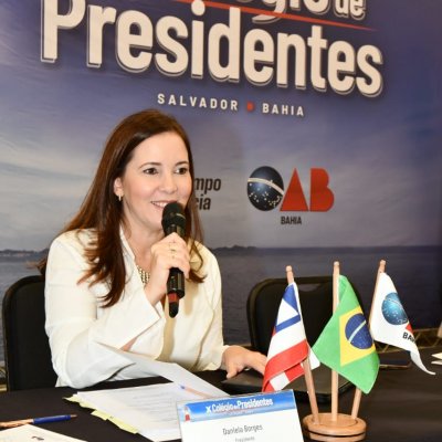 [X Colégio de Presidentes de Subseções da OAB da Bahia no Centro de Convenções Salvador]