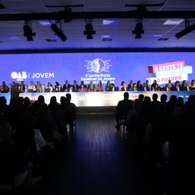 [Cerimônia de abertura da II Conferência Estadual da Jovem Advocacia Baiana]