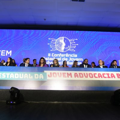 [Cerimônia de abertura da II Conferência Estadual da Jovem Advocacia Baiana]