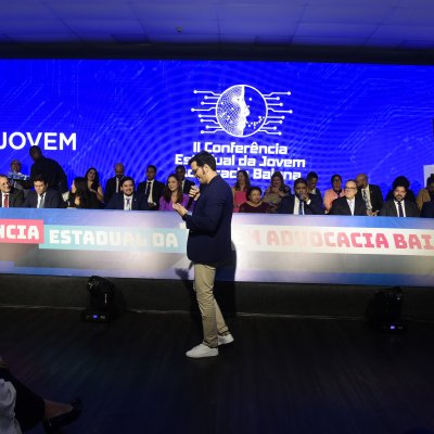 [Cerimônia de abertura da II Conferência Estadual da Jovem Advocacia Baiana]