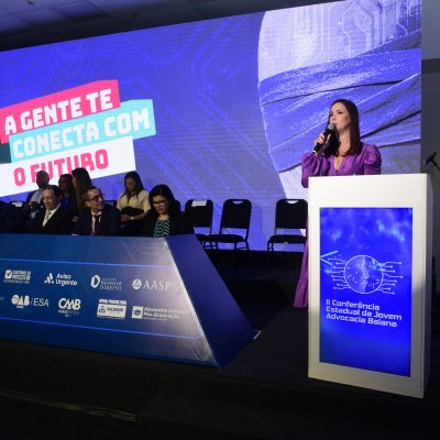 [Cerimônia de abertura da II Conferência Estadual da Jovem Advocacia Baiana]