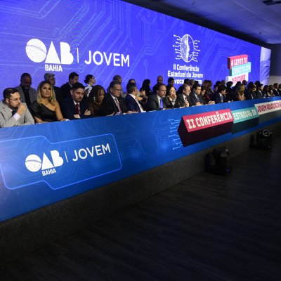 [Cerimônia de abertura da II Conferência Estadual da Jovem Advocacia Baiana]