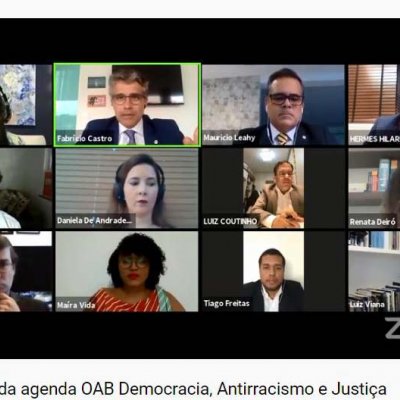 [OAB-BA e ESA lançam Agenda Democracia, Antirracismo e Justiça]