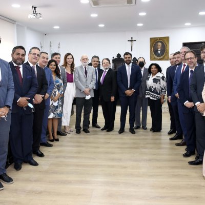 [Diretoria eleita do TJ-BA visita OAB-BA]