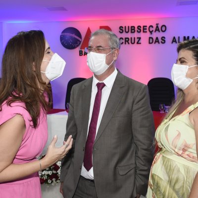 [Emoção marca posse da diretoria da OAB de Cruz das Almas]