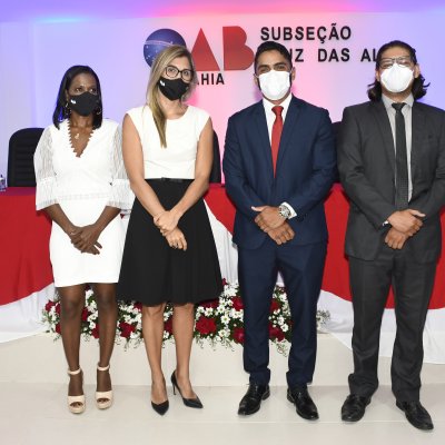 [Emoção marca posse da diretoria da OAB de Cruz das Almas]