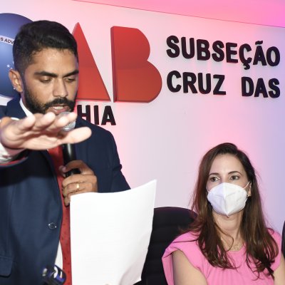 [Emoção marca posse da diretoria da OAB de Cruz das Almas]