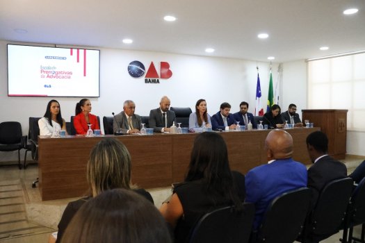 [OAB Bahia lança Escola de Direitos e Prerrogativas da Advocacia]