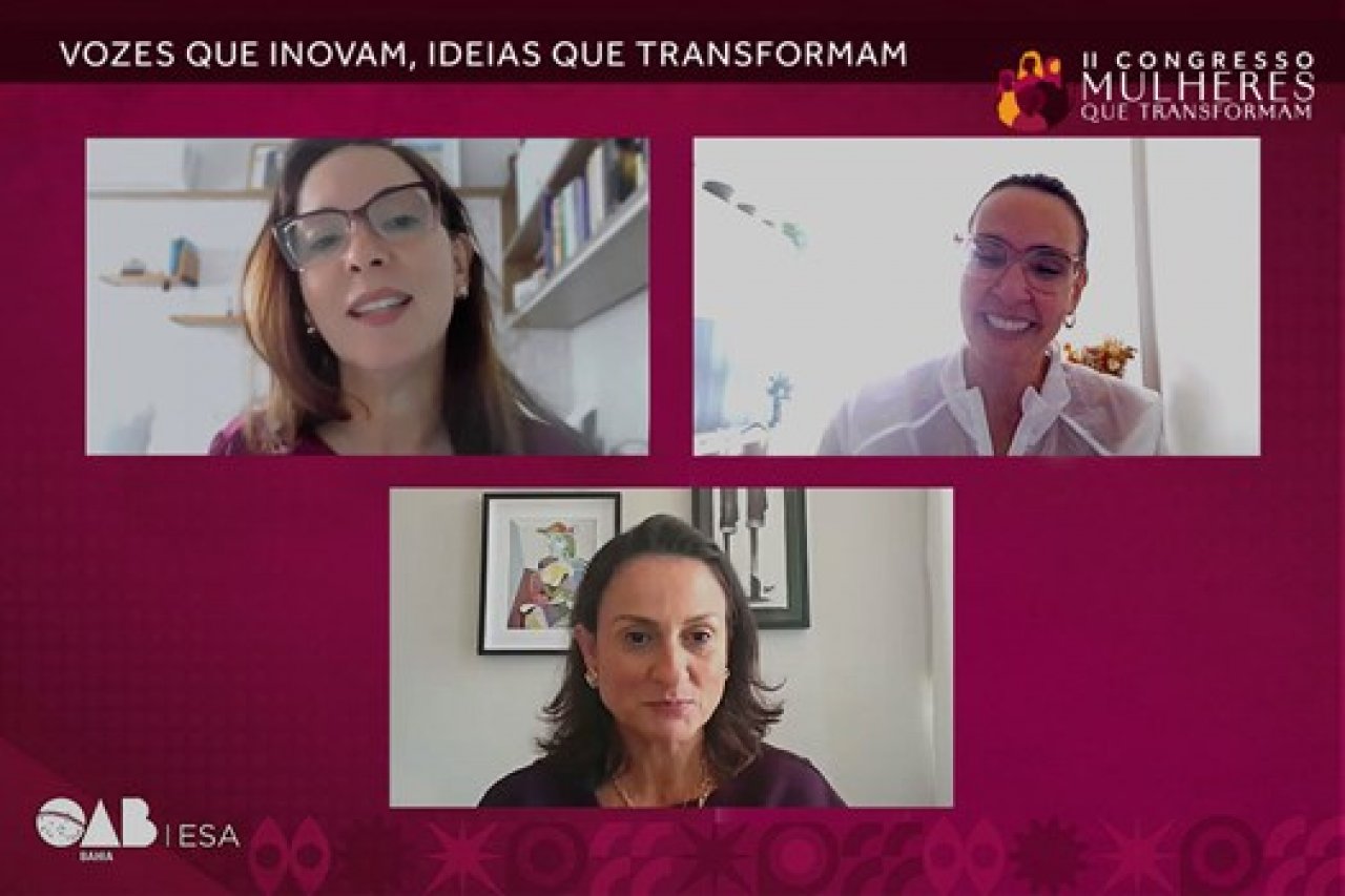 [Conselho Federal defende ampliação da liderança feminina na advocacia em congresso da OAB-BA]